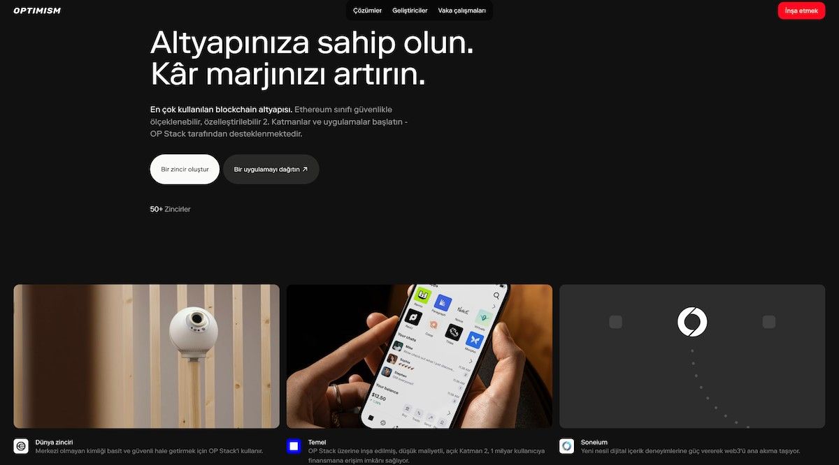 Optimism en iyi Layer 2 coinleri