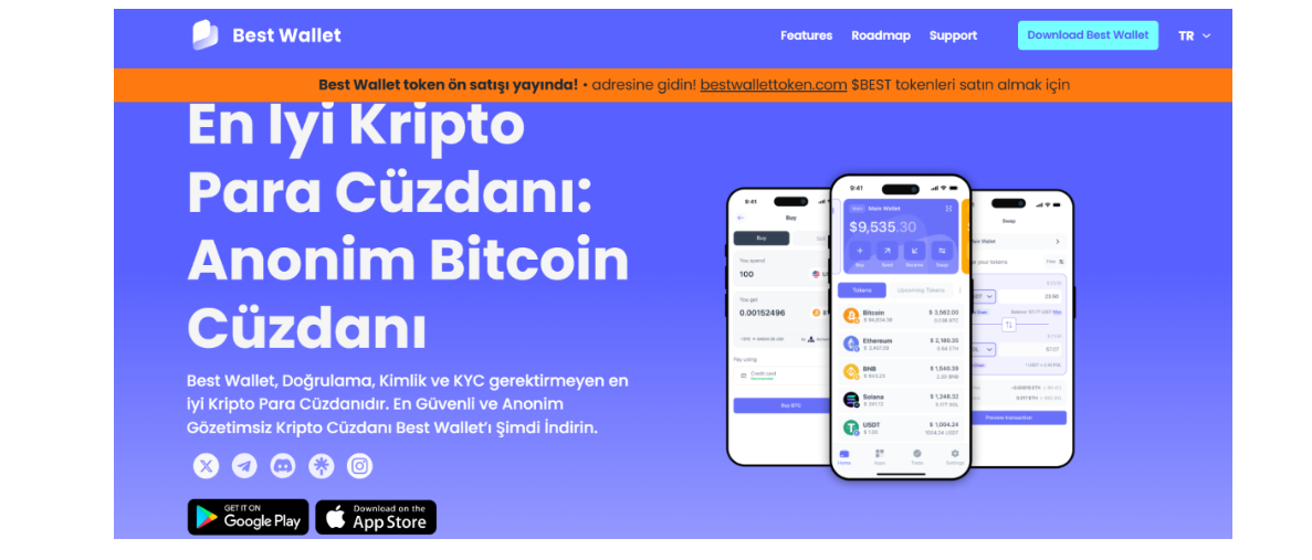 En iyi sıcak cüzdanlar - Best Wallet: En Güvenilir Kripto Cüzdan Platformu