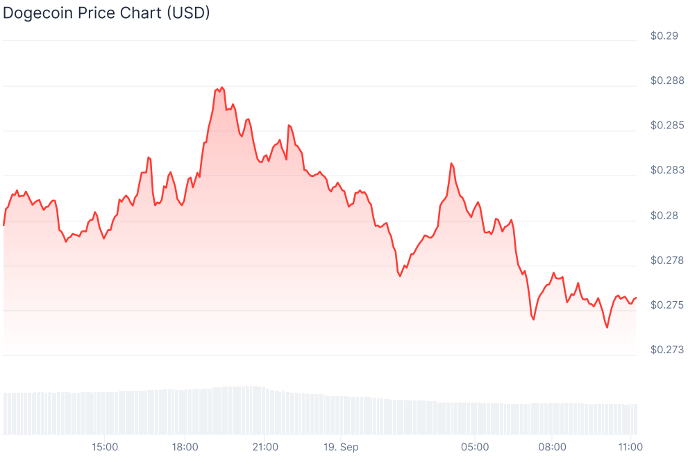 dogecoin fiyat grafiği