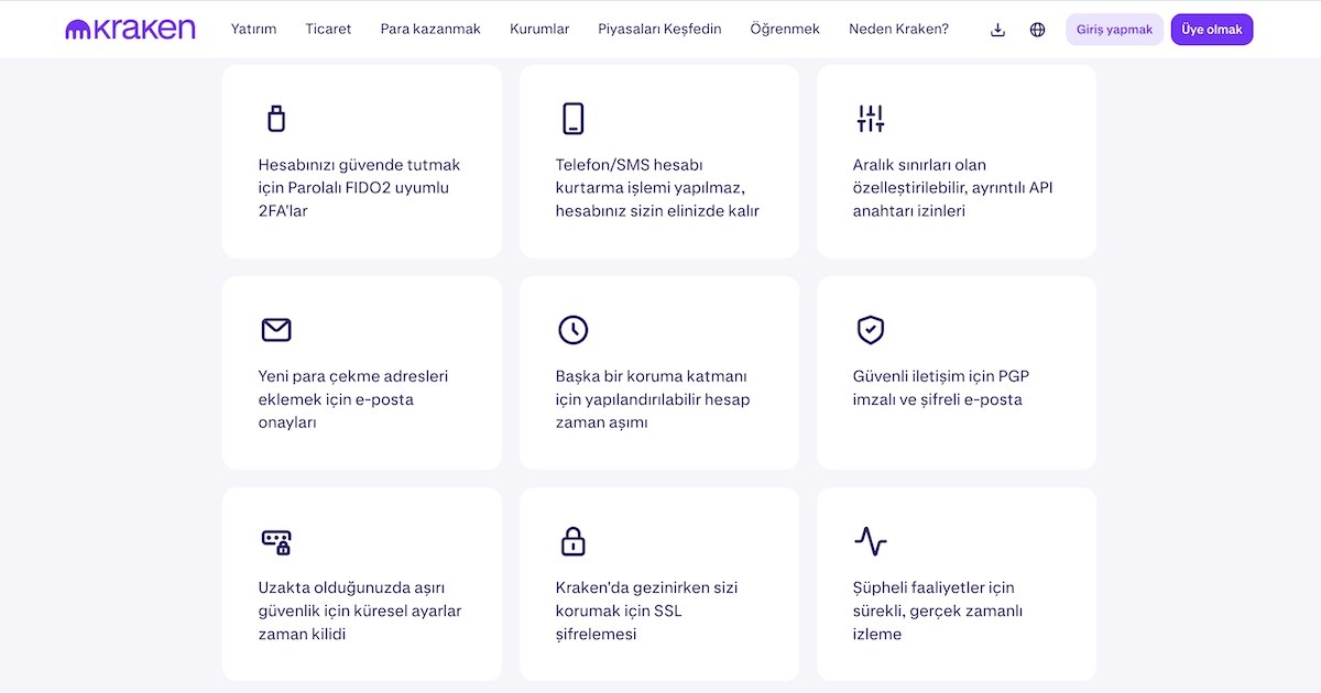 Kraken en iyi kripto borsası 