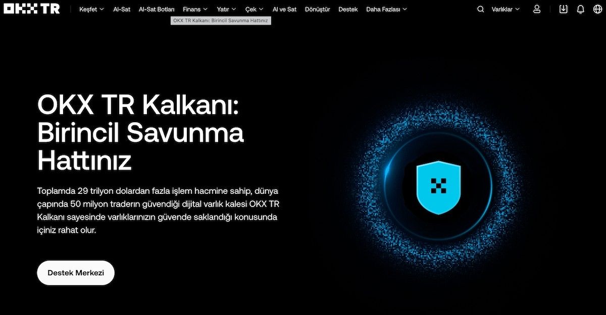 Düşük komisyonlu borsa OKX