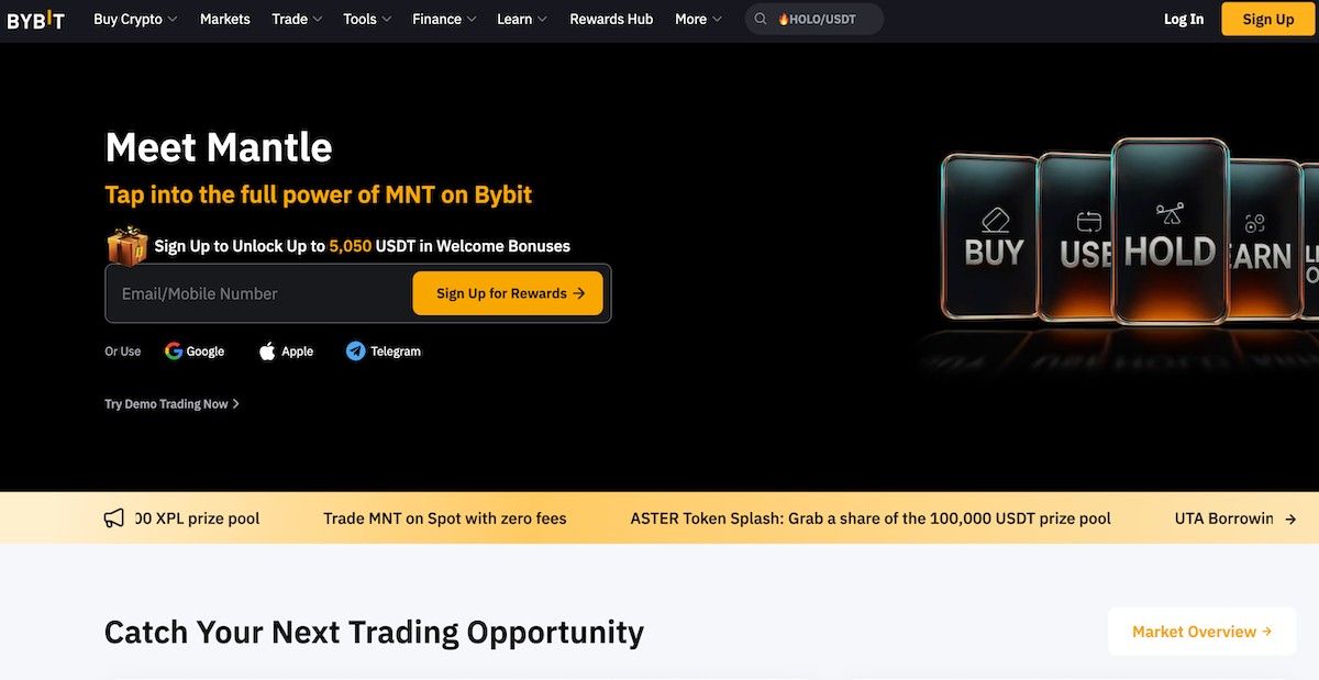 Bybit ile Bankadan kripto para alma 