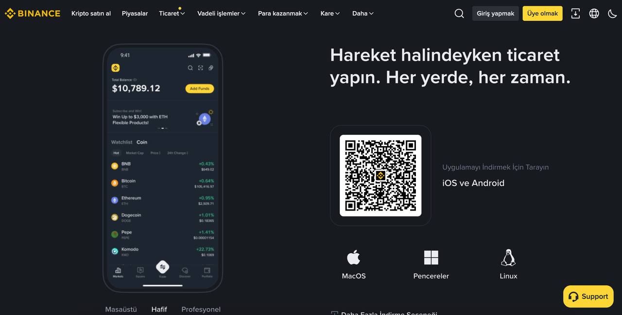 binance - en iyi kripto para borsası