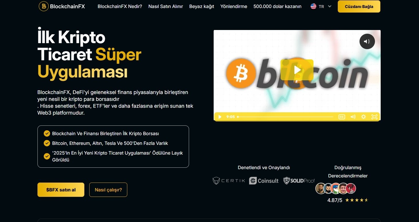 BlockchainFX hakkında bilgiler