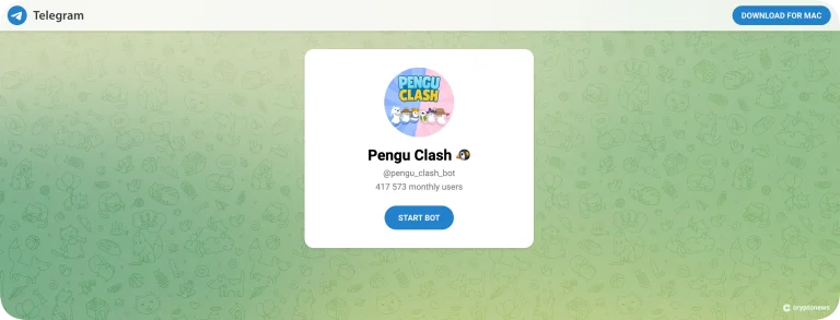 Güncel airdroplar arasından Pengu Clash – Telegram Görevleriyle $PENGU Kazanın