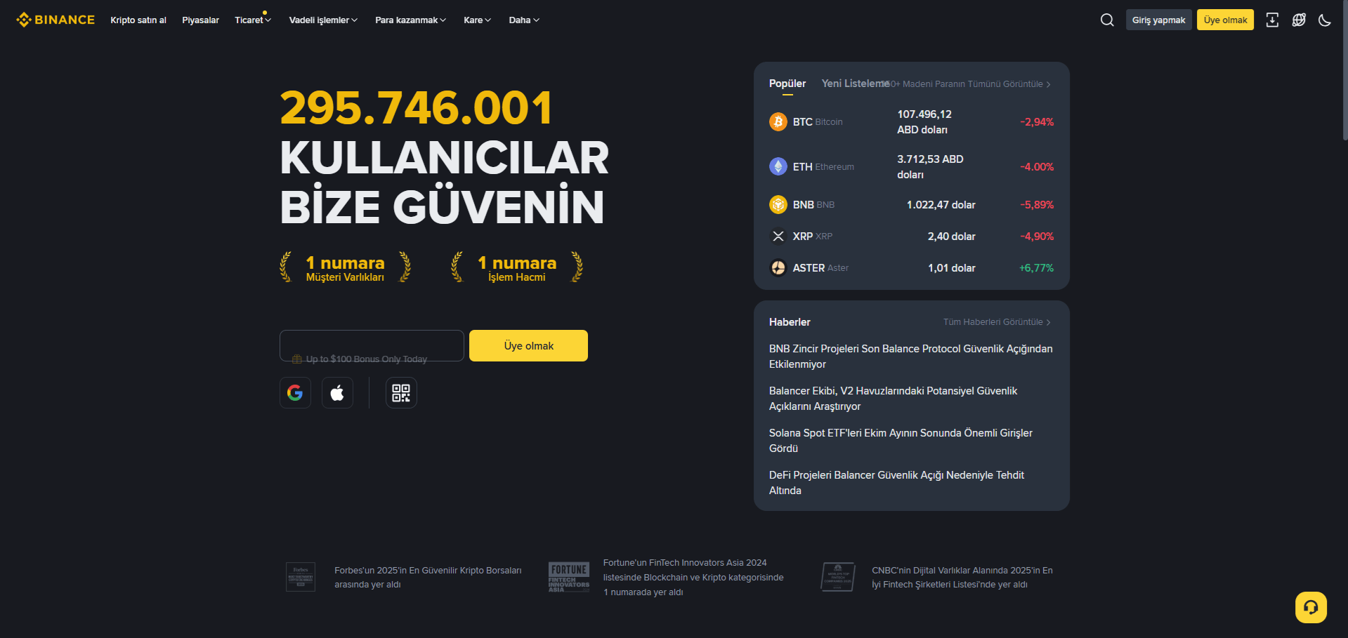 en iyi kripto borsaları