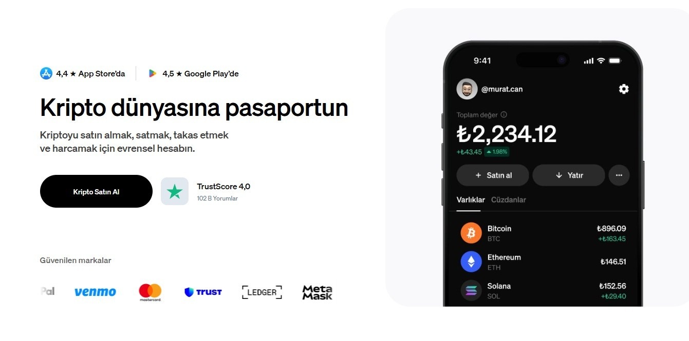 En iyi kripto borsaları arasında yer alan Moonpay hakkında bilgiler