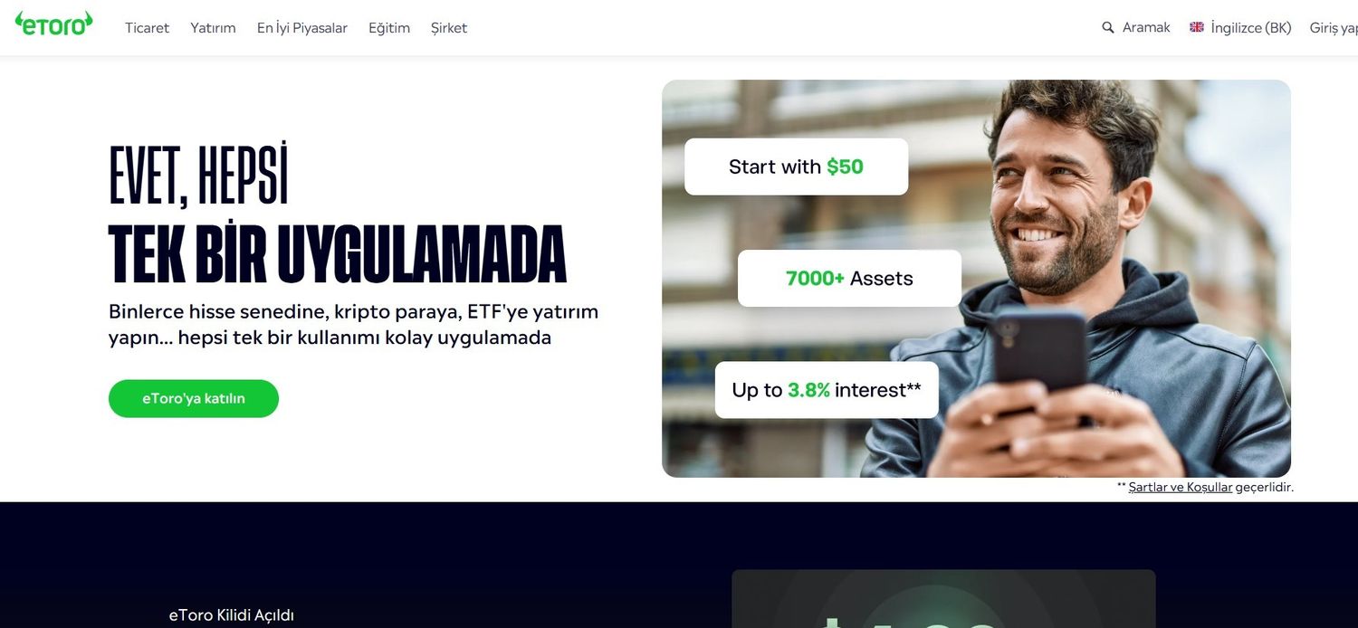 En büyük kripto borsaları arasında yer alan eToro analizi
