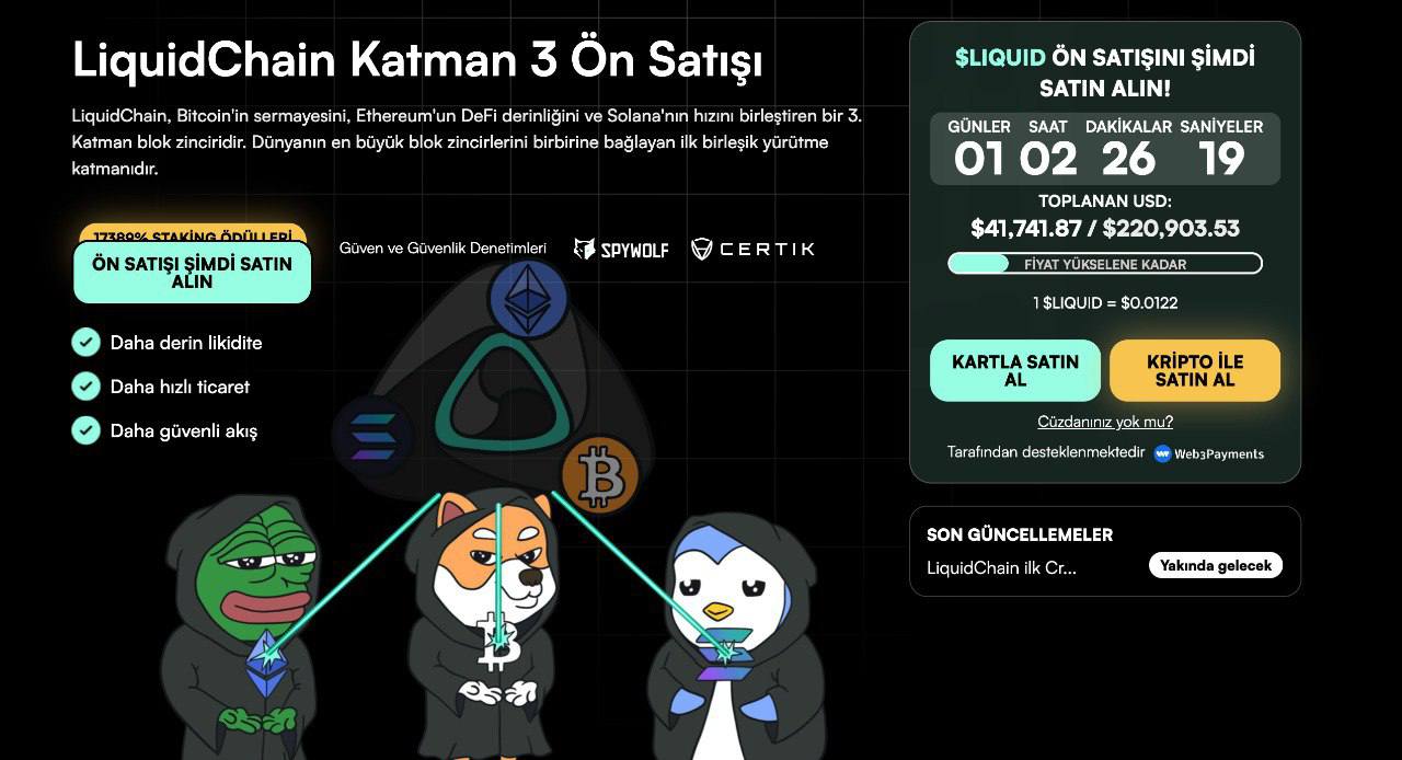 liquid chain binance tr listelenecek coinler lansmanı için hazırlanıyor