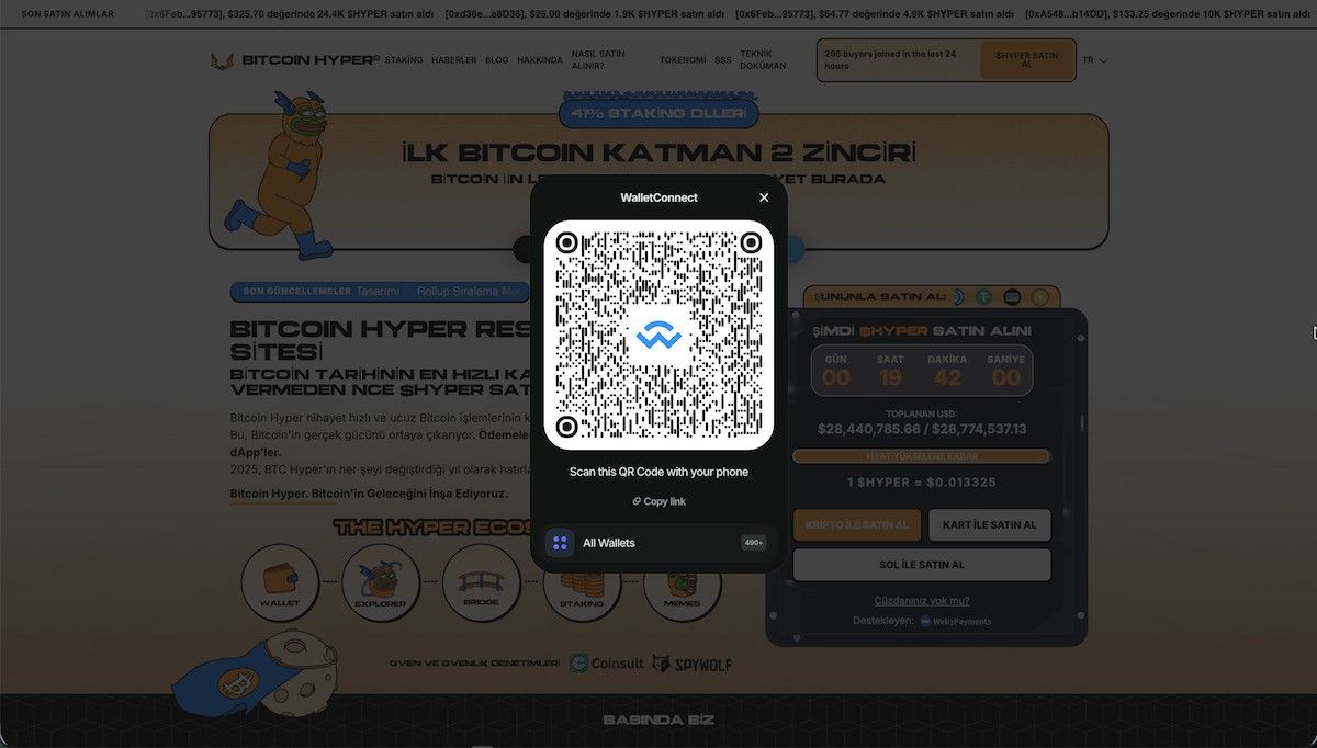 bitcoin hyper yeni listelenecek coinler