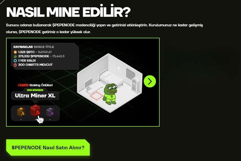 Pepenode ön satışı