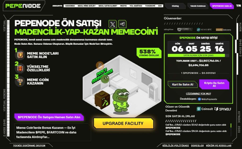 pepenode ön satışı son günler geldi