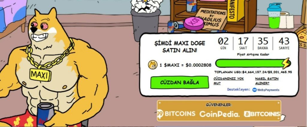 maxi doge ön satışı