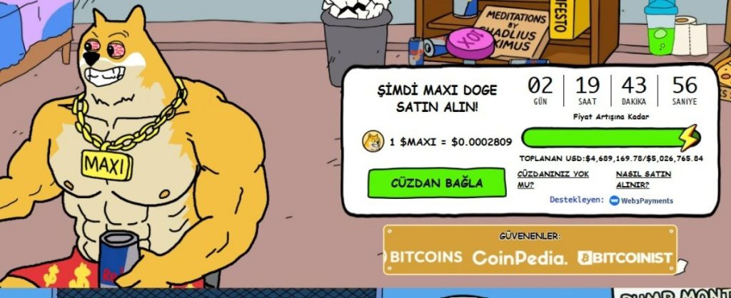 MAXİ DOGE
ÖN SATIŞI