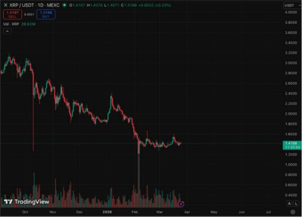 xrp işlem grafiği

