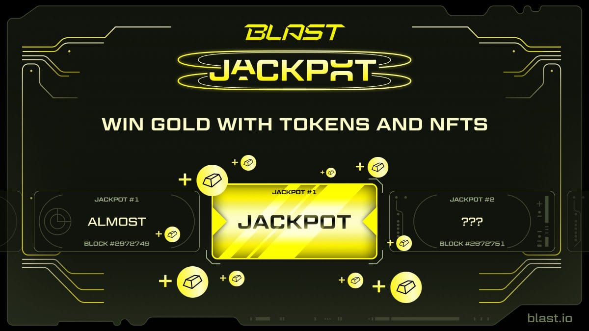 新機能「ジャックポット」を導入したBlast