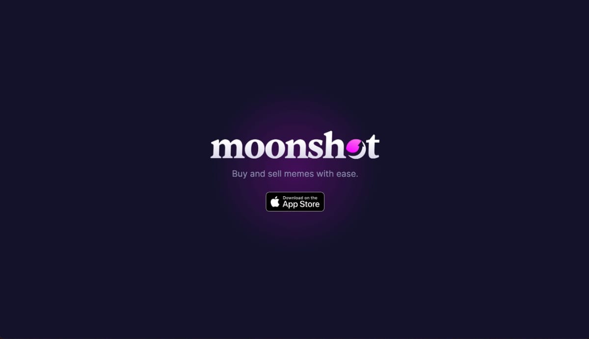 ApplePayでミームバイバイできるMoonshot