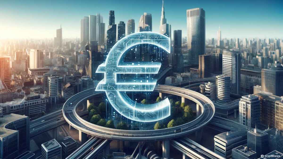 次世代のEURT通貨をイメージしたイラスト