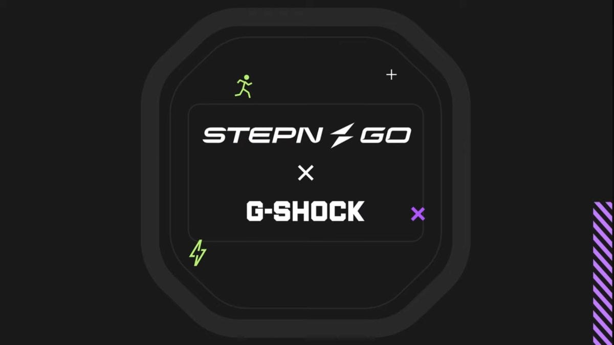 STEPN GOとG-SHOCKのコラボ