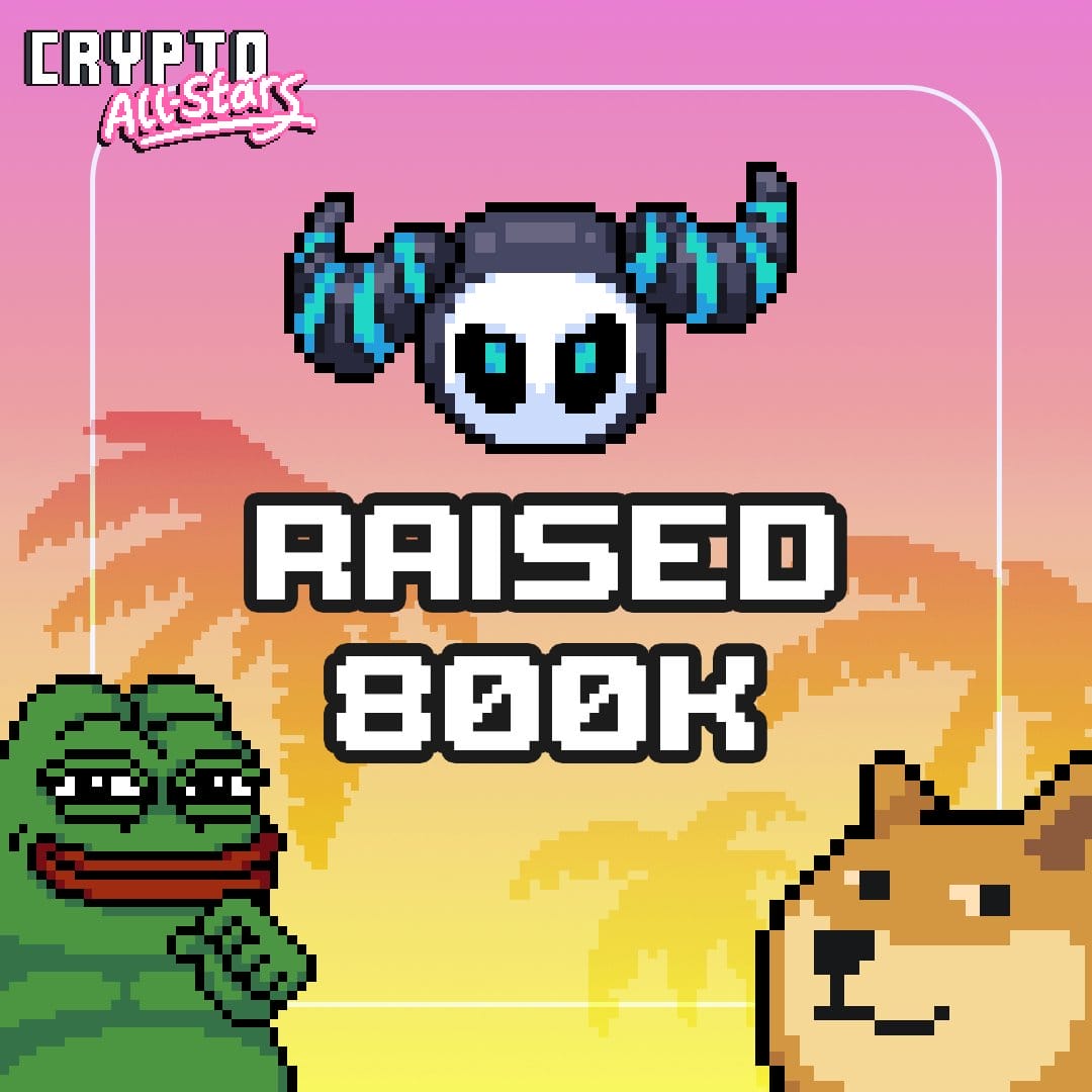 Crypto All-Stars 800K バナー