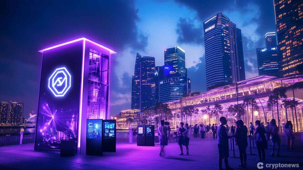 シンガポールの未来的なイメージ