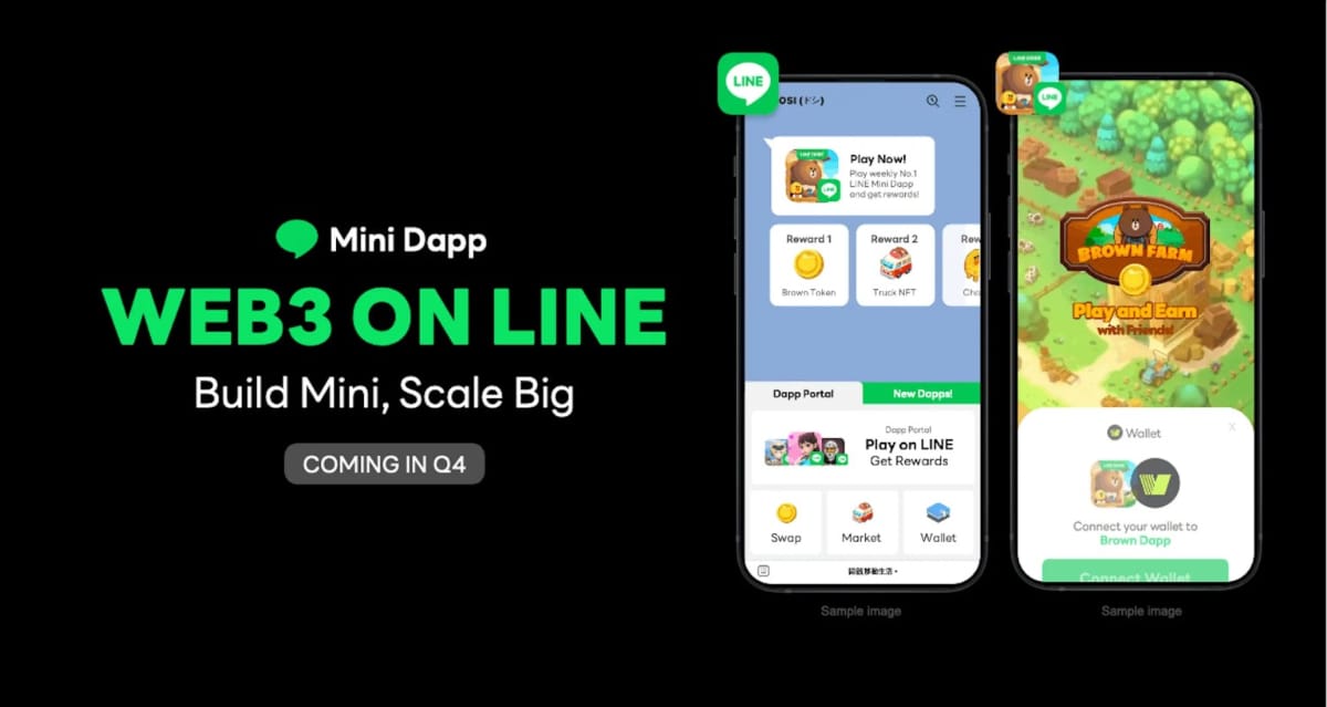 LINEのWeb3ゲームプラットホーム