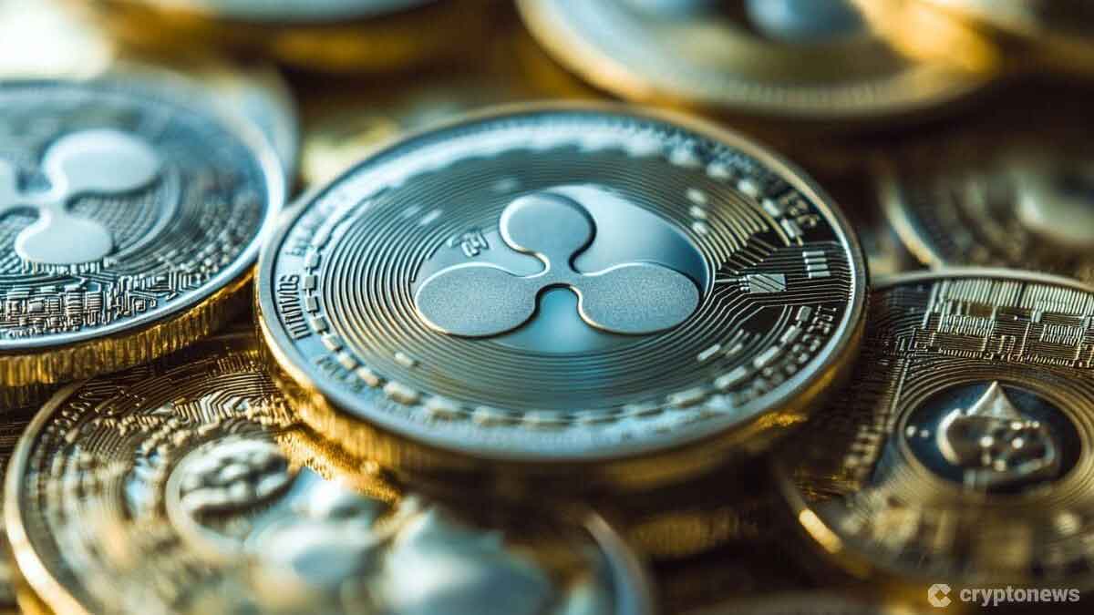 Rippleのロゴを模したコイン