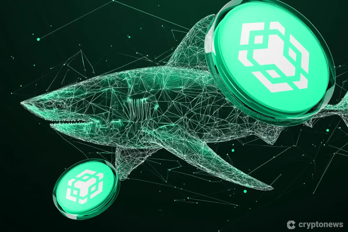 緑のシャークとLunex Network(LNEX)