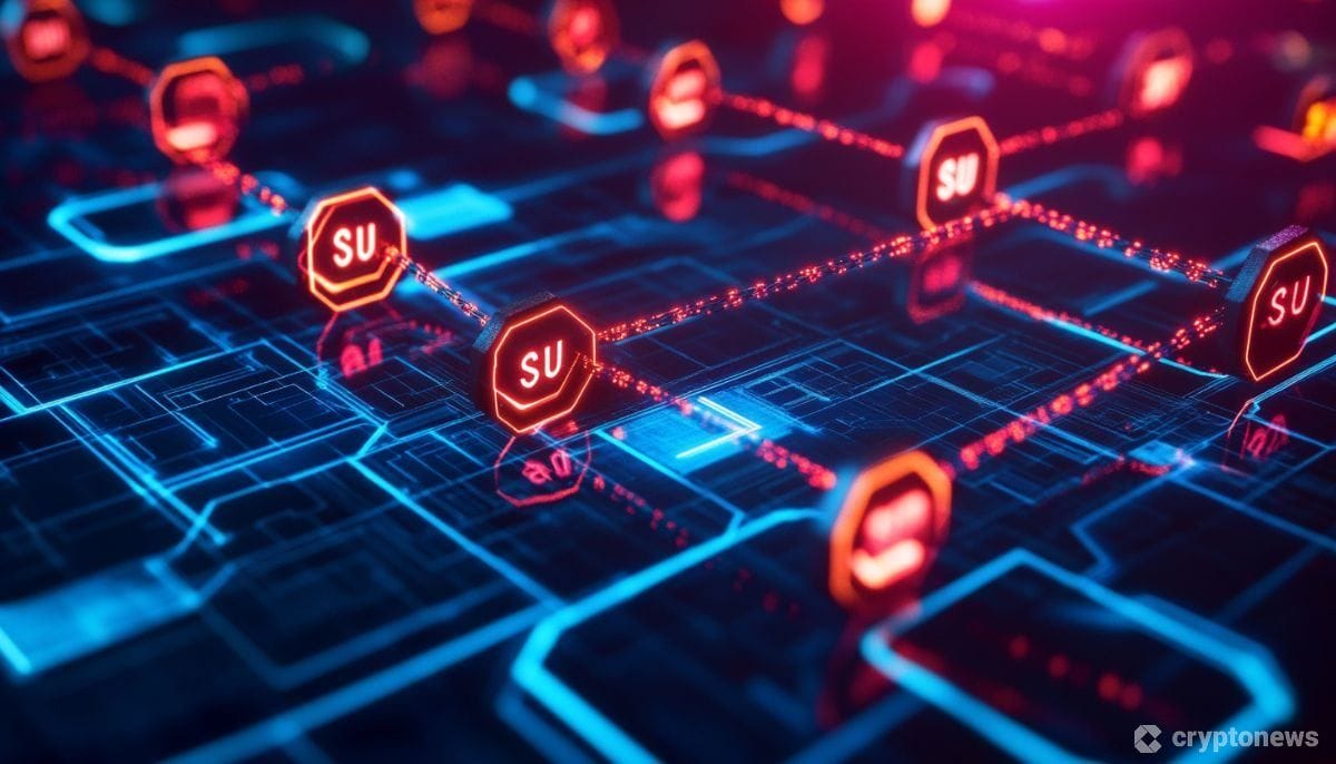 仮想通貨SUIのブロックチェーンイメージ