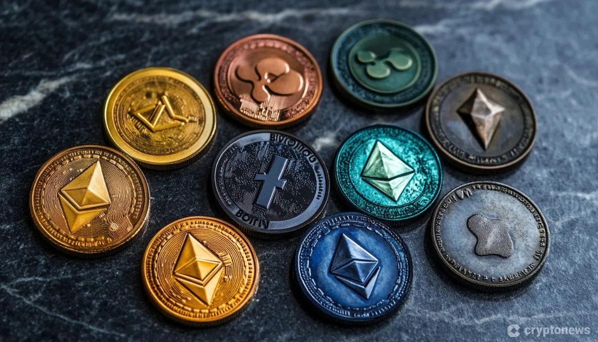 主要仮想通貨銘柄の集まり