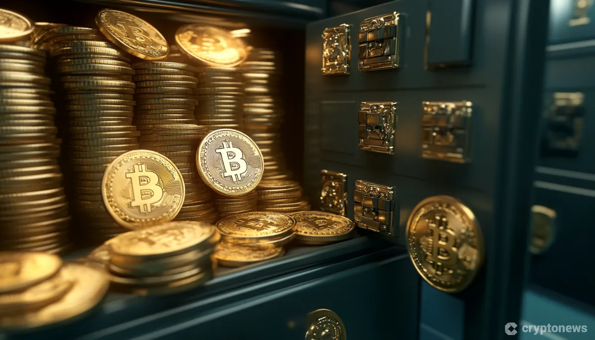 金庫から移管されるBitcoin