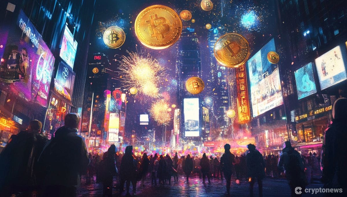 仮想通貨が降り注ぐ年越しイベント