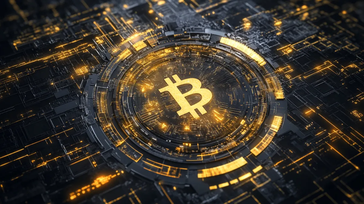 ビットコインが写ってい光沢版