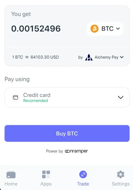 ベストウォレット アプリ画面5