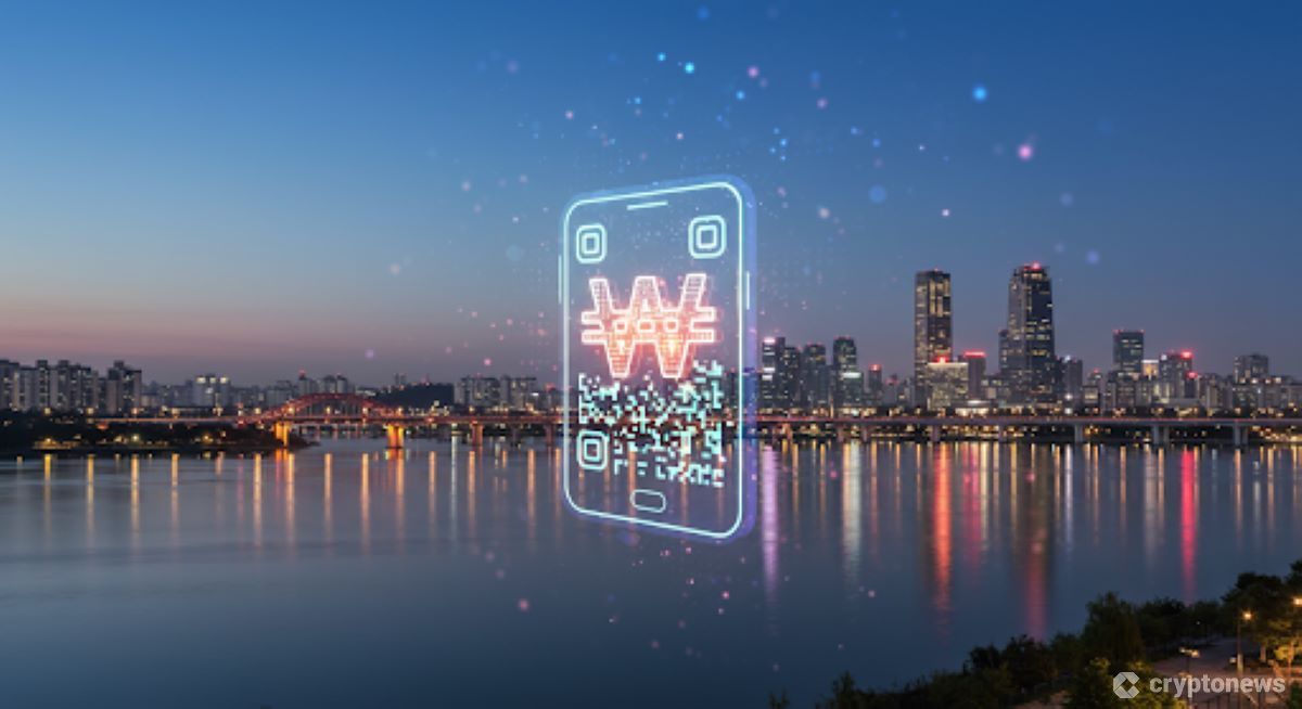 都市背景に浮かぶ仮想通貨ウォレット