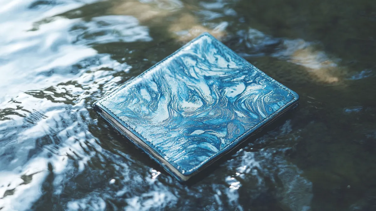 水の中にあるウォレット