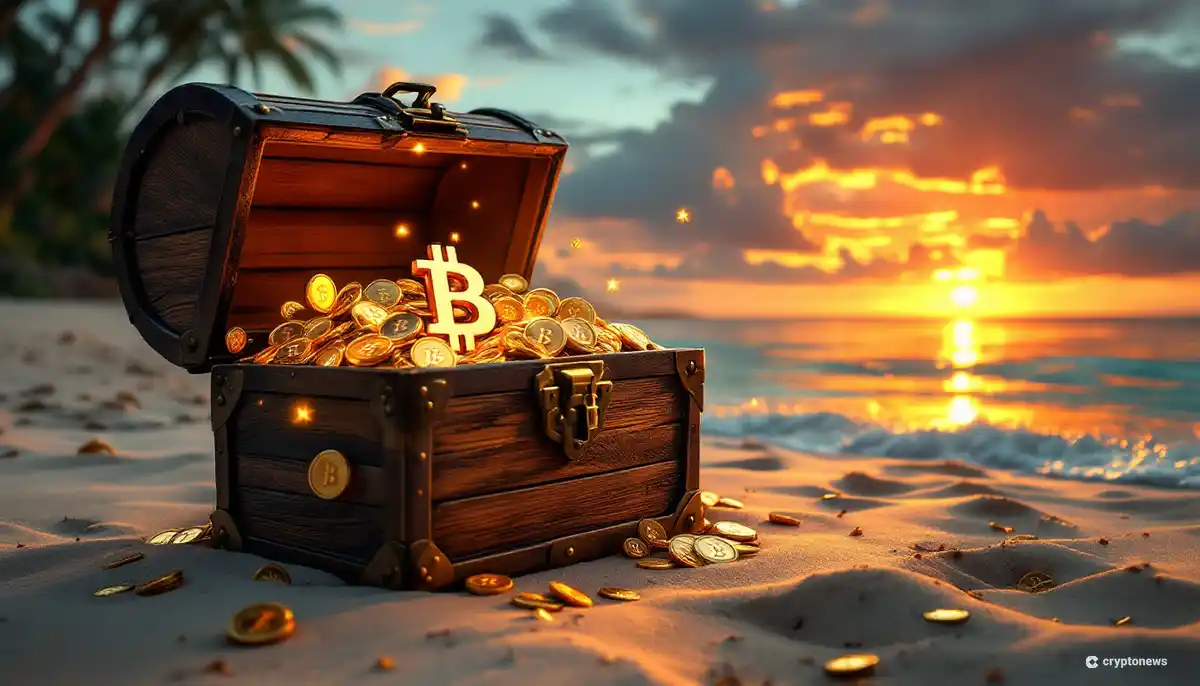 FTX債権者への返済を象徴する仮想通貨と法定通貨のイメージ
