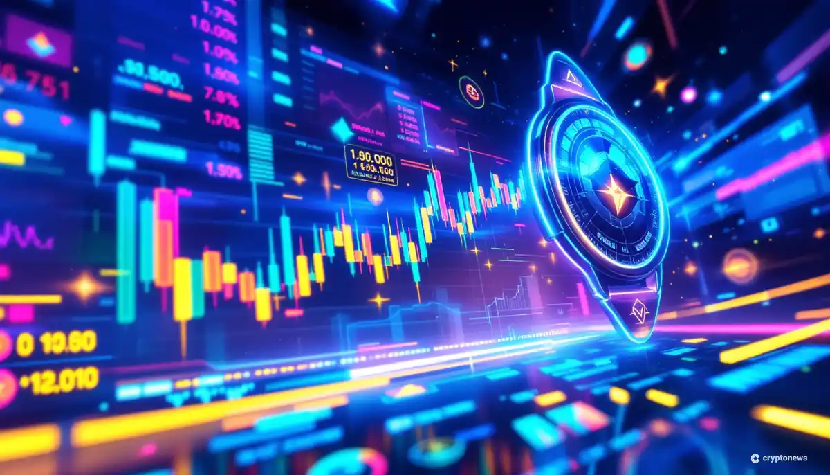 急成長するSolanaブロックチェーン上のPumpSwap取引所のインターフェースと取引量の上昇グラフ