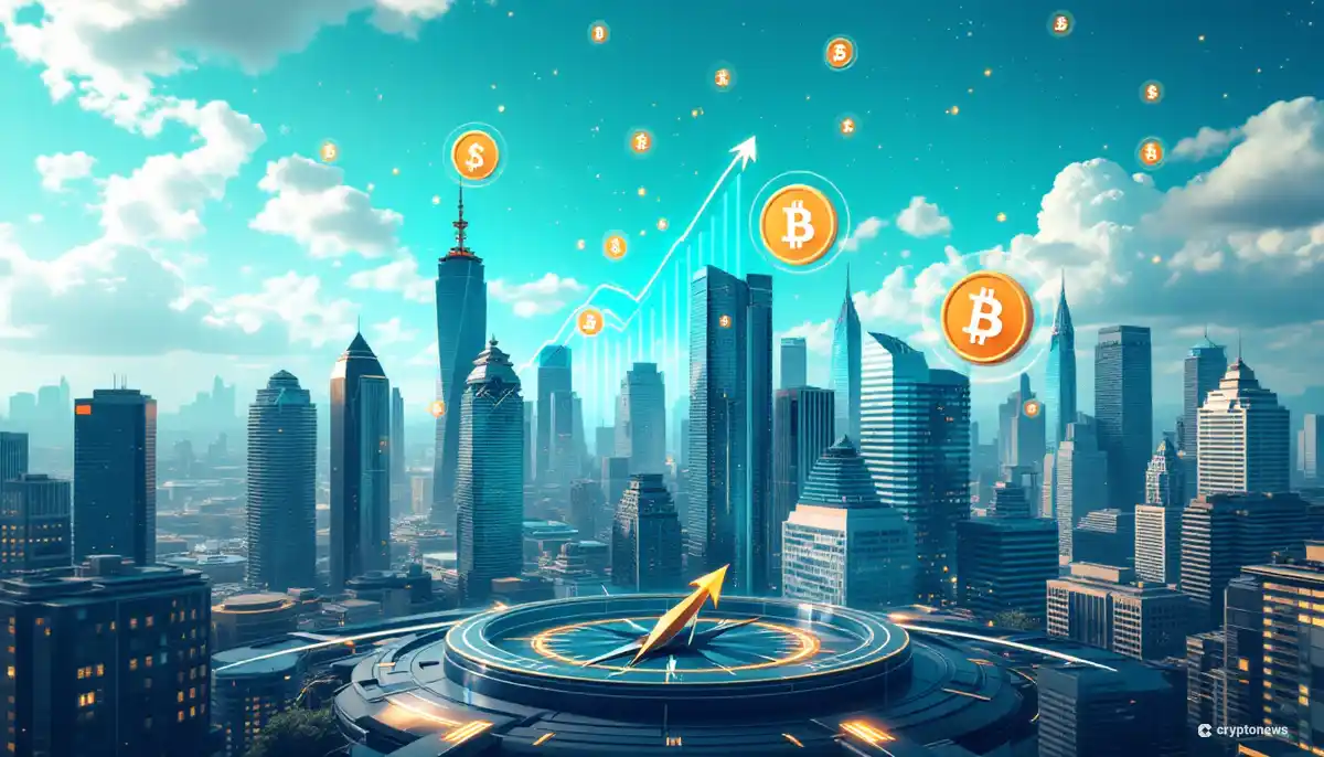 ブロックチェーンネットワークを背景にしたWorld Liberty Financialのプラットフォームイメージ