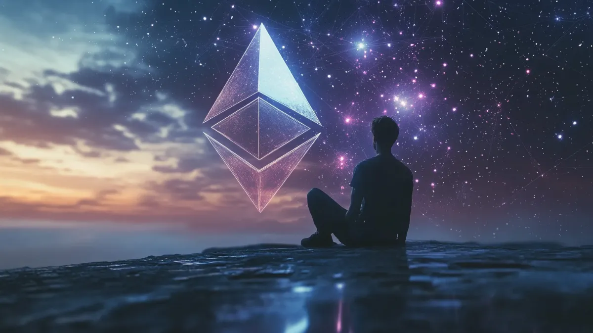 イーサ星を見る少年