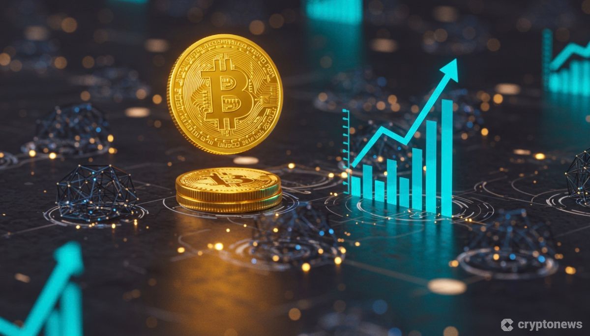ビットコインのDeFiエコシステムの急成長を表す図