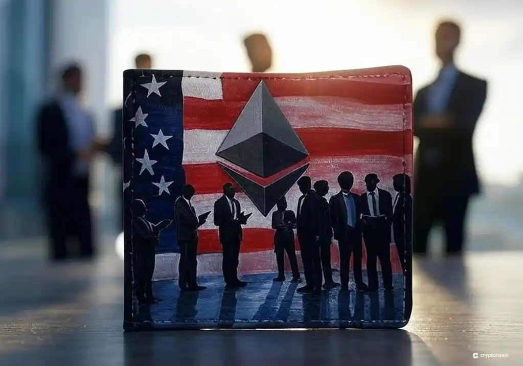 トランプ家の仮想通貨プロジェクトWLFIとイーサリアムのコンセプト画像
