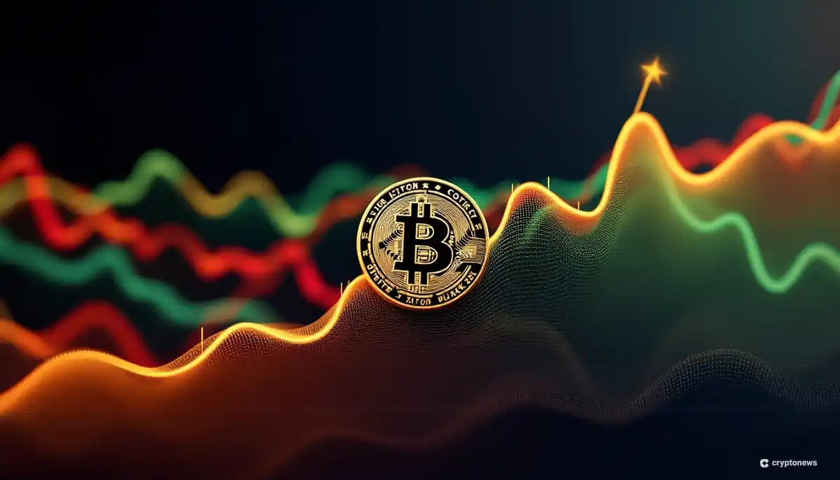 ビットコインチャートとVIX恐怖指数の関係を示す指標