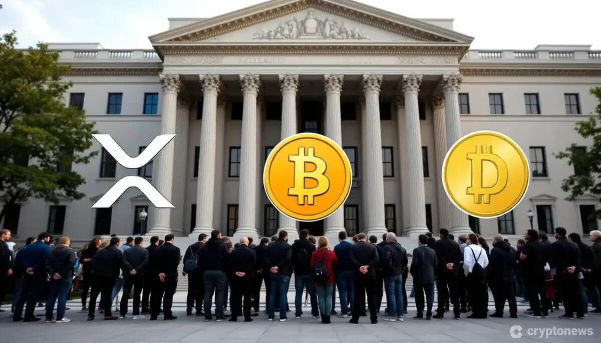 SECによる承認を待つ様々な仮想通貨ETFのイメージ