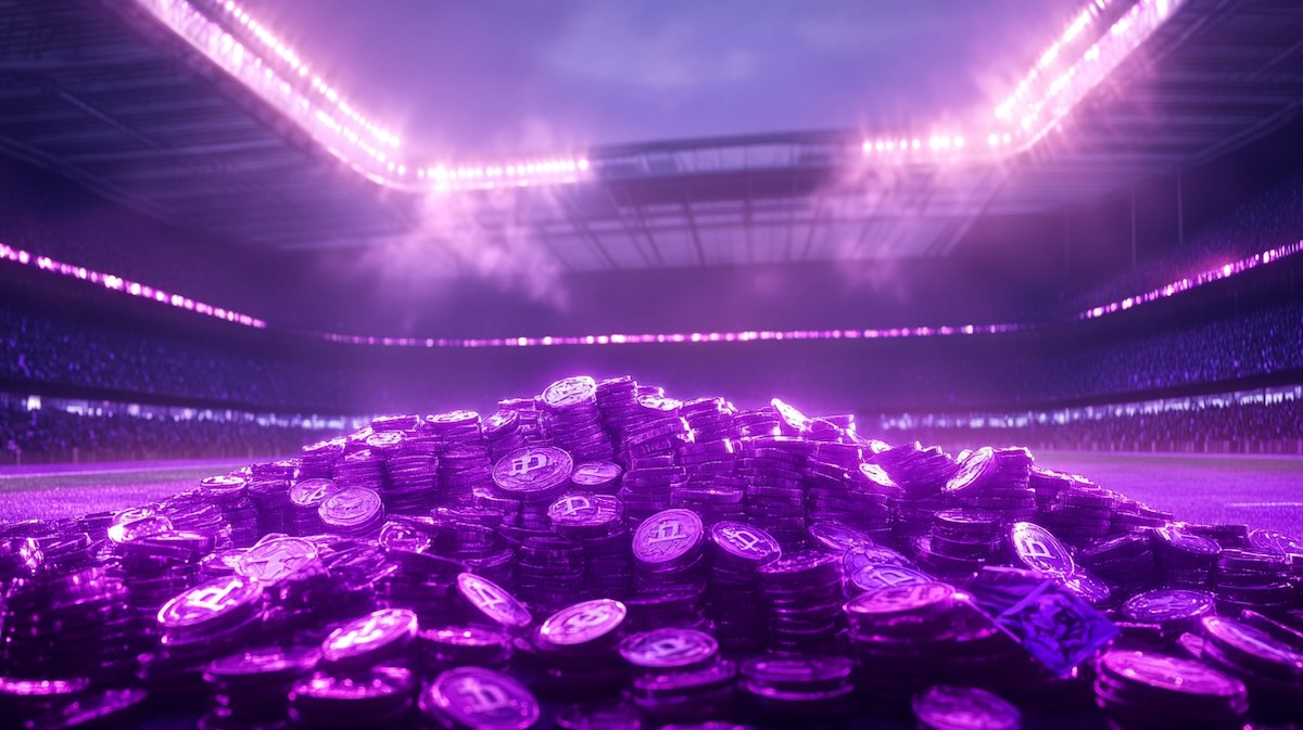 Chiliz (CHZ) 仮想通貨の将来的な成長と可能性を表す概念的な画像