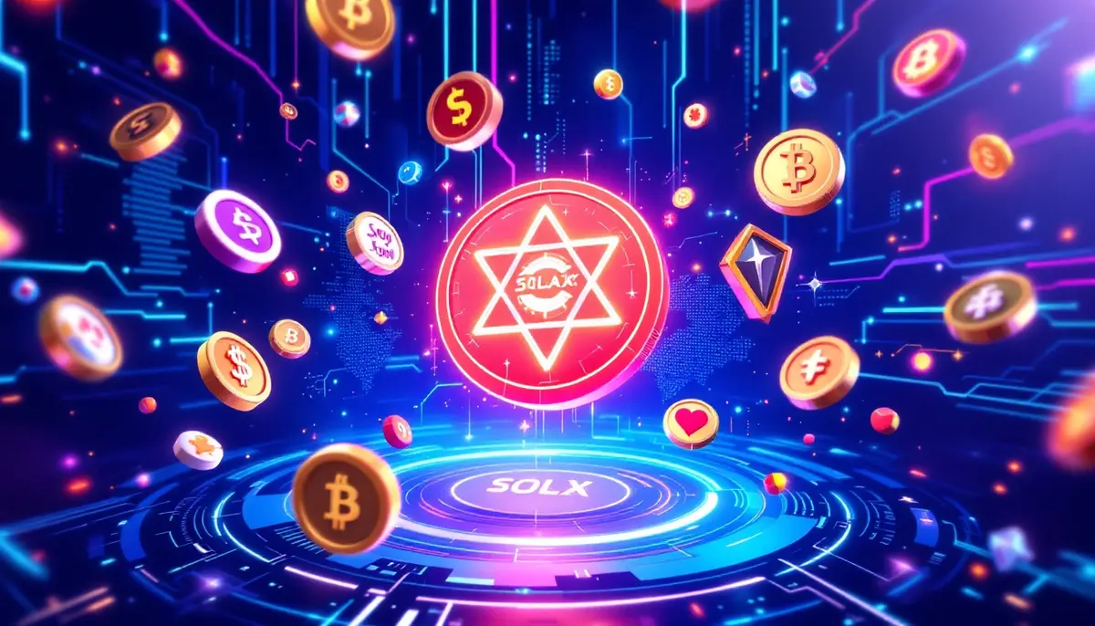 注目ミームコインとSolaxy(SOLX)のイメージ画像