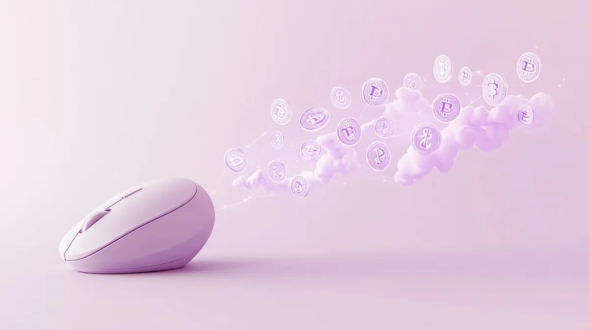 マウスが軽やかに動くイメージ