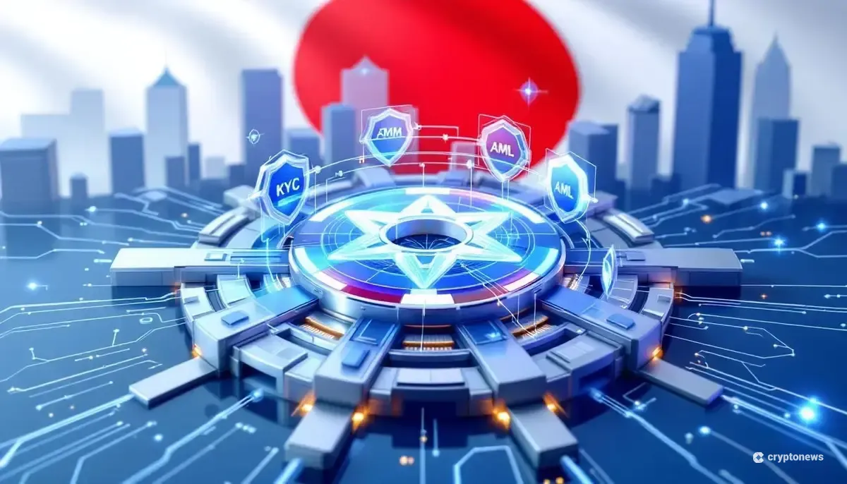 金融庁の支援のもと、AMMとセキュリティ対策を統合したFinTechの概念図