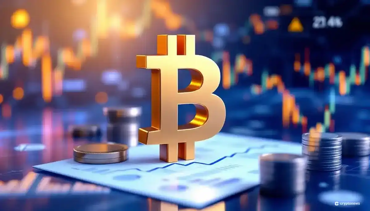 ノルウェーの企業によるビットコイン購入戦略を象徴する、デジタルバランスシート上のビットコインシンボル