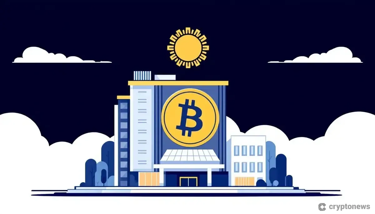 ビットコインを企業戦略として取り入れる日本のメタプラネットを象徴するイラスト